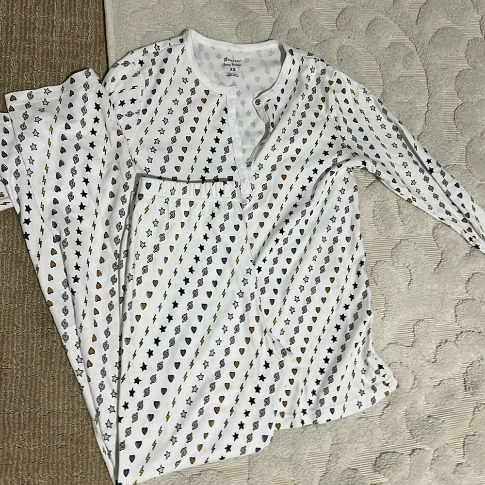 Peloton RARE roller rabbit pajamas